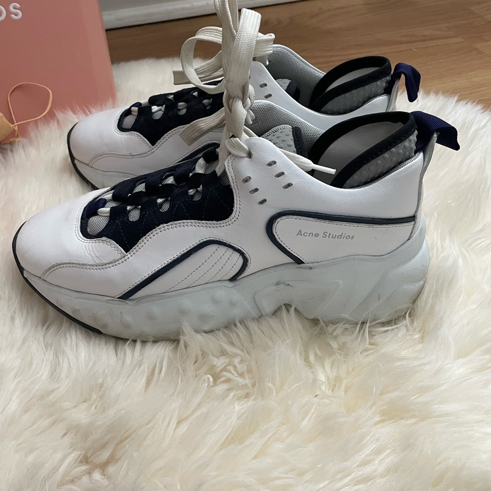 ACNE STUDIOS Manhattan Sneaker size 38 - Picture 4 of 10